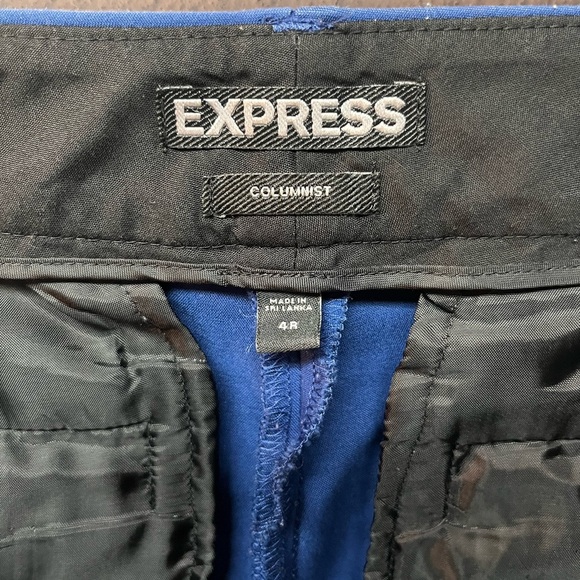 Express Blue Women's Pants. Size 4 R - Picture 3 of 3
